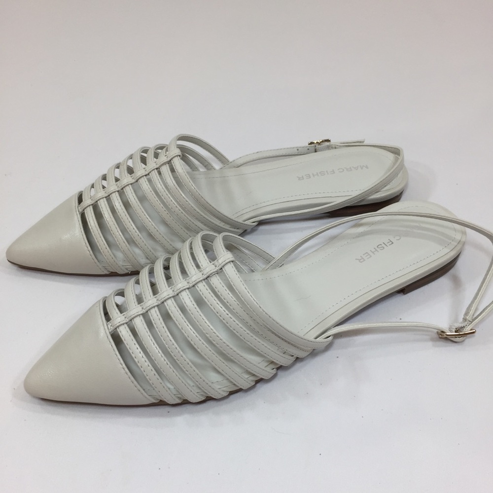 Marc Fisher Pointy Flats Size 8